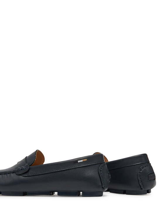 BOSS BOSS Mokasyny J51651 S Granatowy