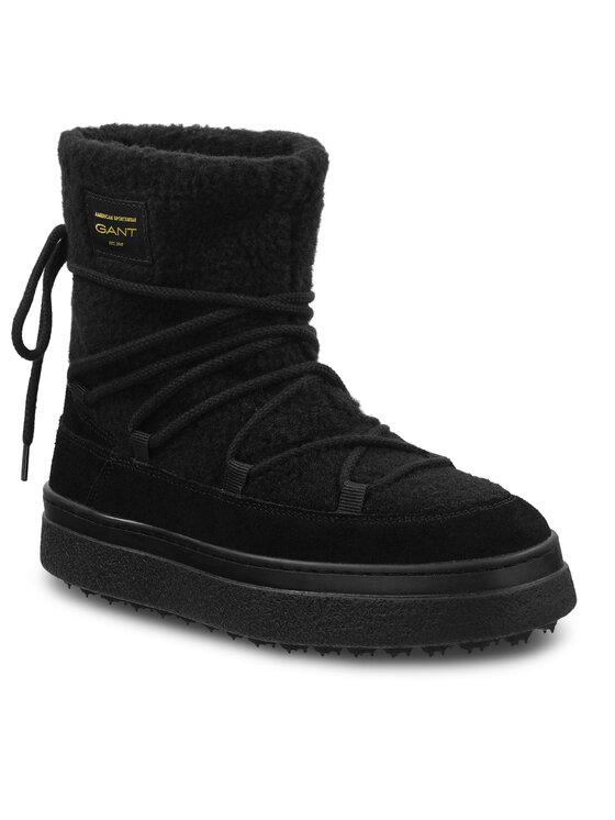 Gant Gant Śniegowce Snowhill 29548782 Czarny