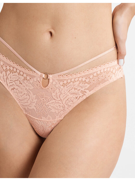 Esotiq Esotiq Stringi 40098 Różowy