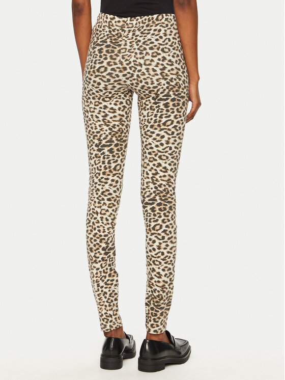 Pieces Pieces Colanți Naja 17156977 Bej Regular Fit