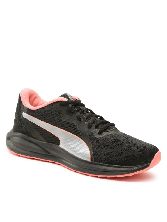 Puma Puma Παπούτσια για Τρέξιμο Twitch Runner Metallic 378548 01 Μαύρο