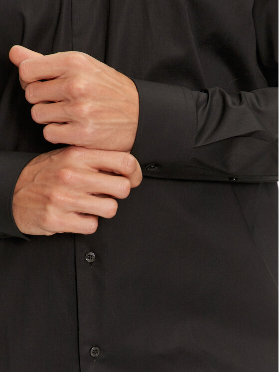 HUGO Hugo Cămașă Vikko 50524838 Negru Modern Fit