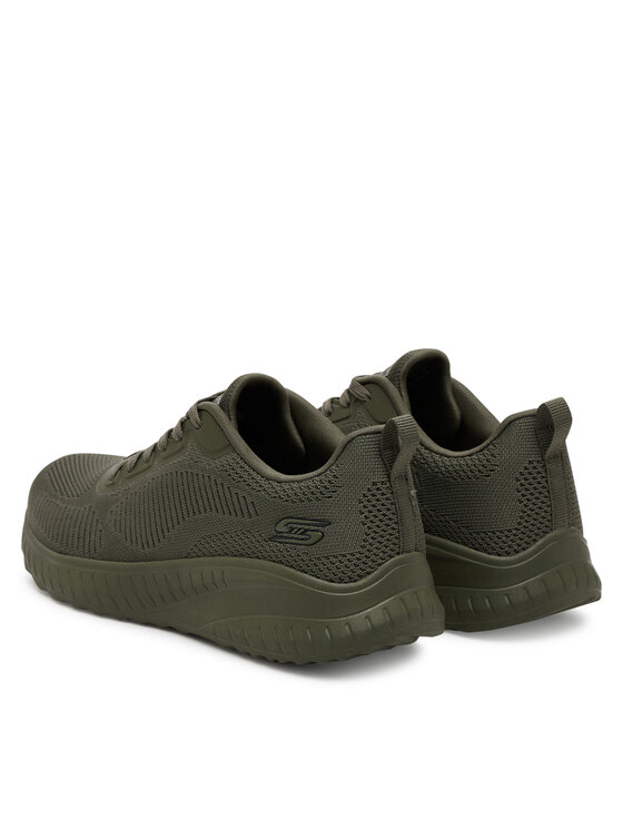 Skechers Skechers Sneakersy Bobs Squad Chaos - Face Off Zielony