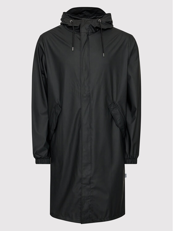 Rains Rains Куртка парка Unisex 18140 Чорний Regular Fit