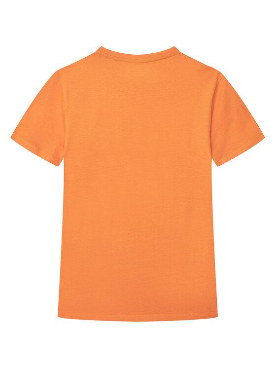 Guess Guess Tričko L6GI09 K8HM4 Oranžová Regular Fit