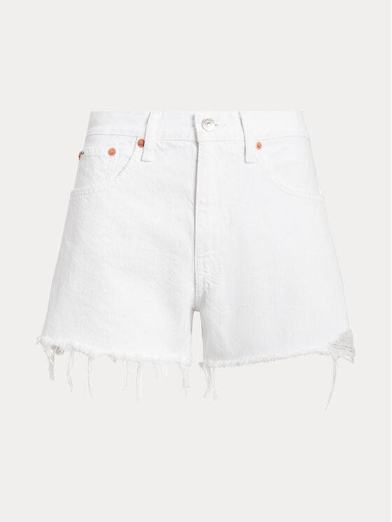 Polo Ralph Lauren Polo Ralph Lauren Дънкови шорти 211903421001 Бял Regular Fit