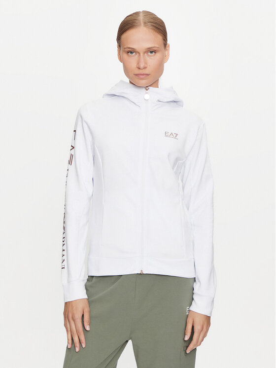 Női Pulóver EA7 Emporio Armani, Méret: L, Fehér, 6DTM10 TJZEZ