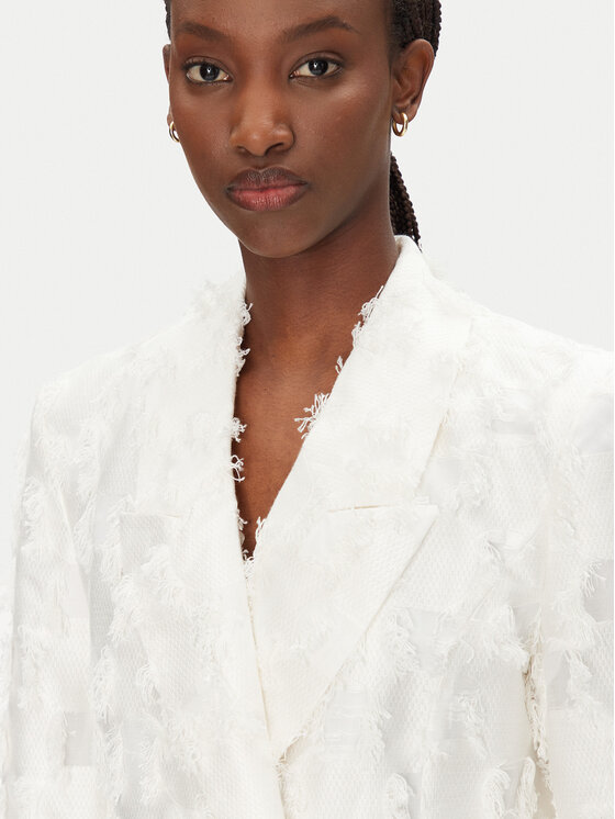 Bruuns Bazaar Bruuns Bazaar Giacca da abito Fuksa BBW4564 Bianco Regular Fit