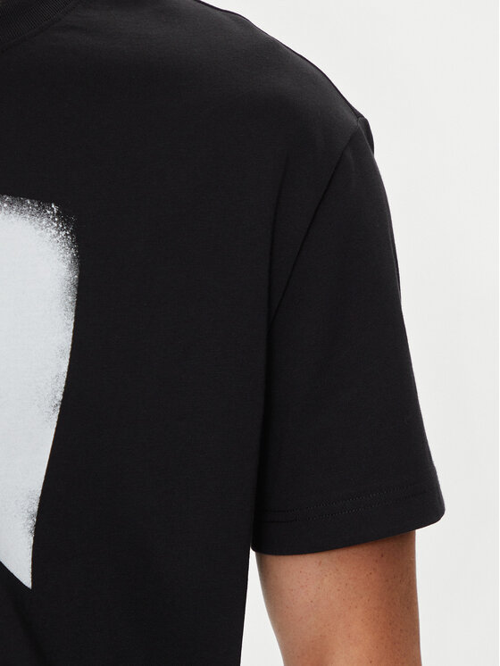 Karl Lagerfeld Jeans Karl Lagerfeld Jeans T-Shirt 245D1709 Μαύρο Regular Fit