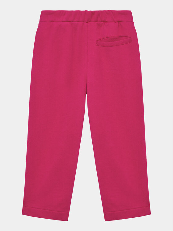 United Colors Of Benetton United Colors Of Benetton Donji dio trenerke 3J68CF03Z Ružičasta Straight Fit