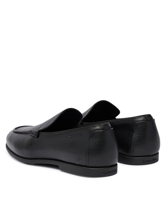 Calvin Klein Calvin Klein Lordsy Low Prof Loafer Txt Lth HM0HM02175 Czarny