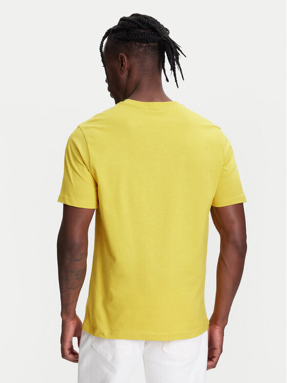 United Colors Of Benetton United Colors Of Benetton T-shirt 3MI5J1AF7 Žuta Regular Fit