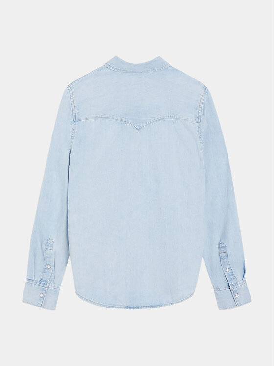 Levi's® Levi's® džínsová košeľa Essential Western 16786-0024 Modrá Regular Fit