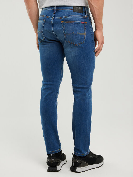 BIG STAR BIG STAR Jeansy TEDD Niebieski Slim Fit