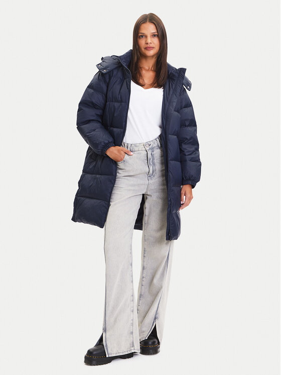 Calvin Klein Jeans Calvin Klein Jeans Vatovaná bunda Essential LV047D502G Tmavomodrá Regular Fit