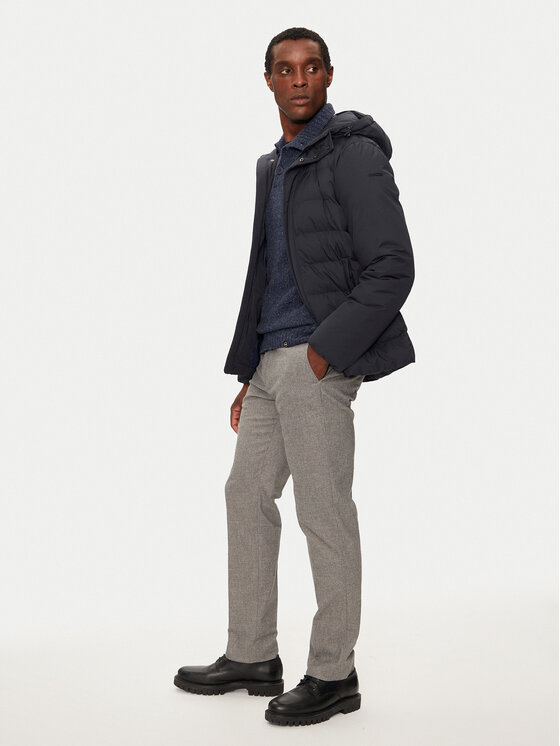 Geox Geox Zimné bundy Sile M4628S T3140 F1624 Tmavomodrá Regular Fit