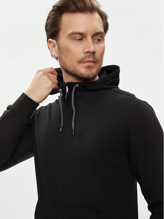 CMP CMP Majica dugih rukava 32D8077 Crna Regular Fit