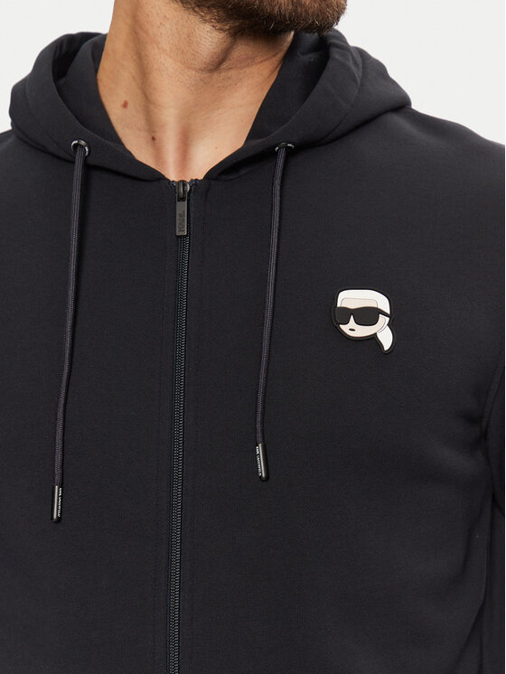 KARL LAGERFELD KARL LAGERFELD Суитшърт 705074 551900 Черен Regular Fit