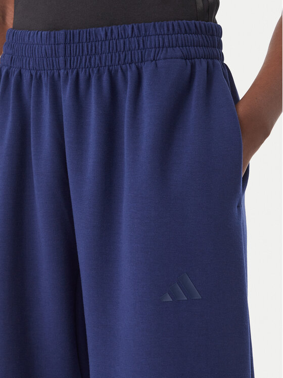 adidas adidas Spodnie dresowe Soft Lux KS7879 Niebieski Loose Fit