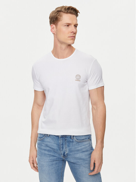 Versace Versace Set di 2 T-shirt AU10193 Multicolore Slim Fit