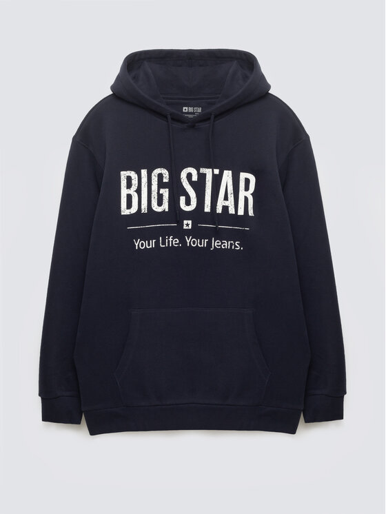 BIG STAR BIG STAR Bluza ASHLYNO Granatowy Comfort Fit