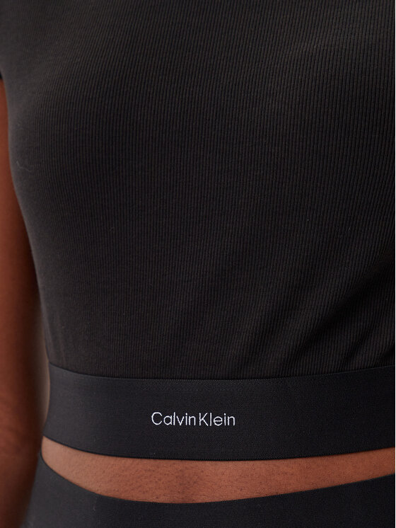 Calvin Klein Underwear Calvin Klein Underwear Majica LV00QS7349 Črna Slim Fit