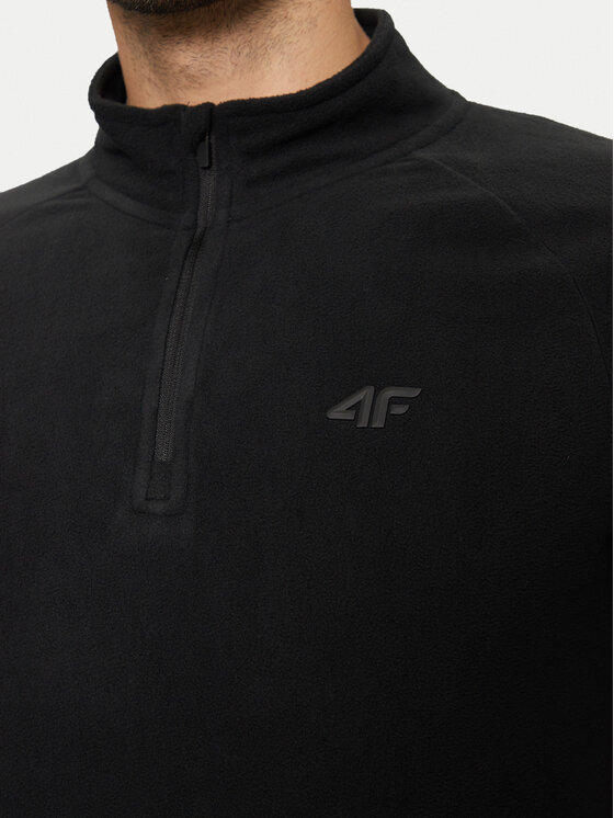 4F 4F Bielizna termoaktywna górna 4FWAW24UFLEM044 Czarny Slim Fit