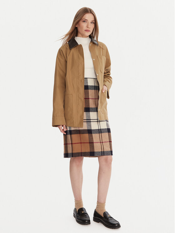 Barbour Barbour Mini sukně Rosa LSK0064BR37 Béžová Regular Fit