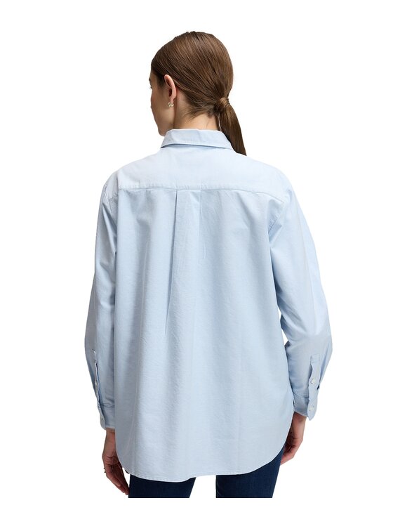 Lee Lee Koszula 112385728 Niebieski Relaxed Fit