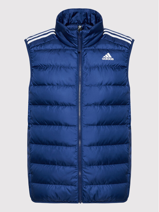 adidas Gilet Essentials GT9136 Blu scuro Regular Fit • Modivo.it