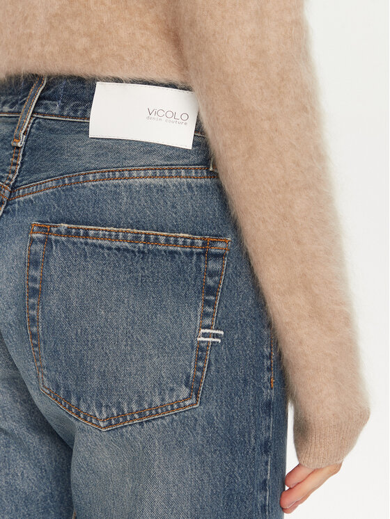 ViCOLO ViCOLO Blugi DS0059 Albastru Regular Fit