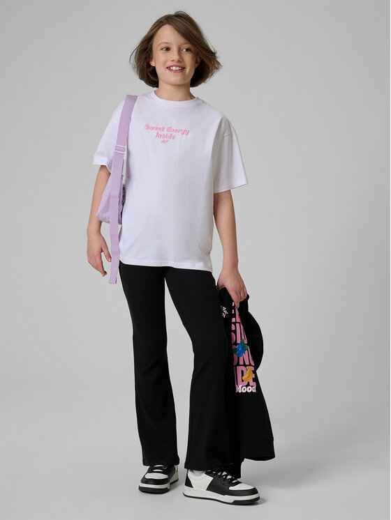 4F 4F Legginsy JELLIFICATION Czarny