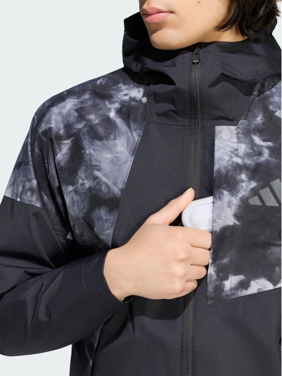 adidas adidas Kurtka outdoor 169918 Czarny Slim Fit