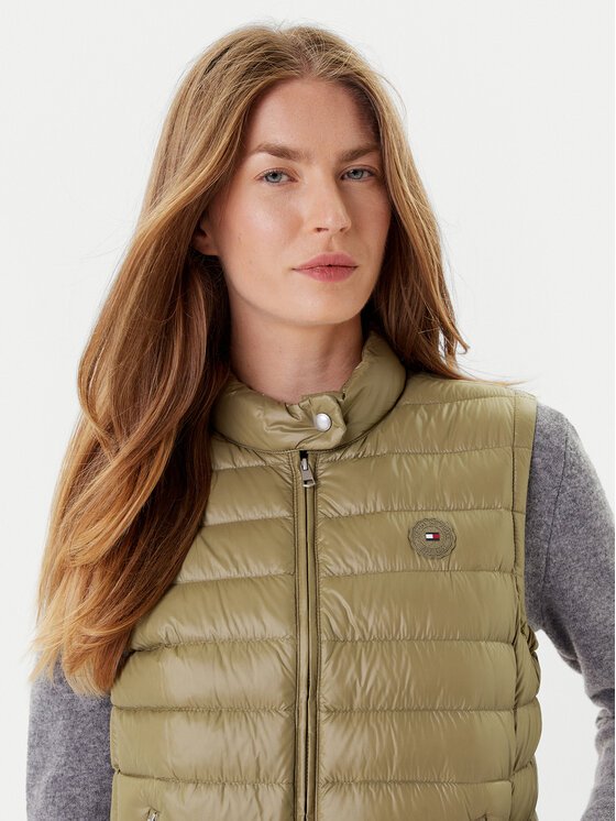 Tommy Hilfiger Tommy Hilfiger Varrukateta jakk WW0WW45499 Khakivärviline Regular Fit