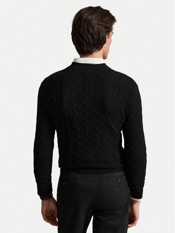 Polo Ralph Lauren Polo Ralph Lauren Džemperis 710876762001 Melns Regular Fit