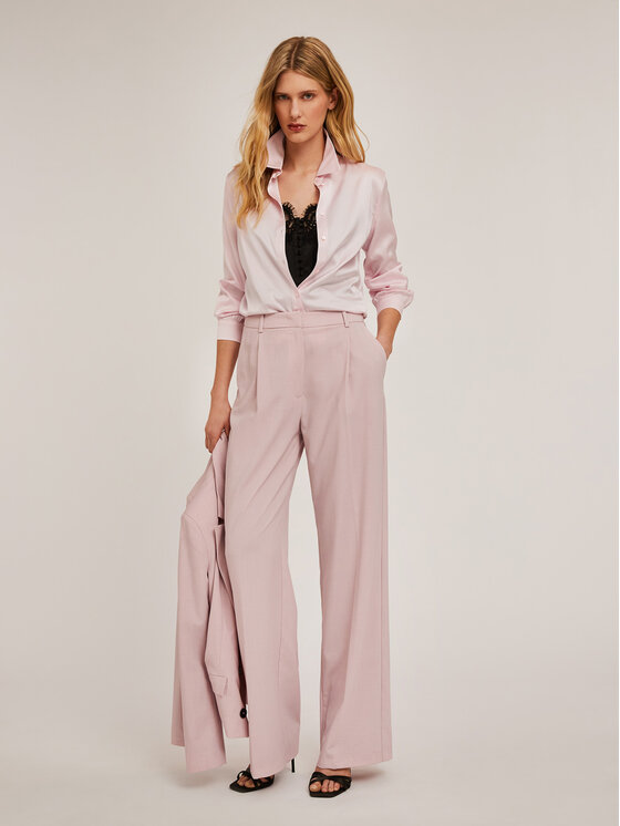 Motivi Motivi Koszula 5192Q000736N006 Różowy Regular Fit
