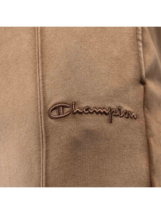 Champion Champion Spodnie dresowe 219074-MS534-BRNT_XL Brązowy Regular Fit