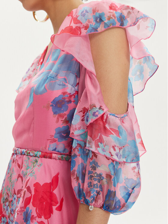 Nissa Nissa Coctailkleid RS14867 Rosa Regular Fit