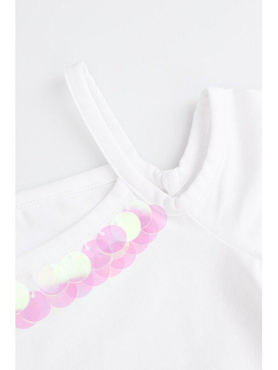 Coccodrillo Coccodrillo T-Shirt WC5143302IGK-001 Biały Regular Fit