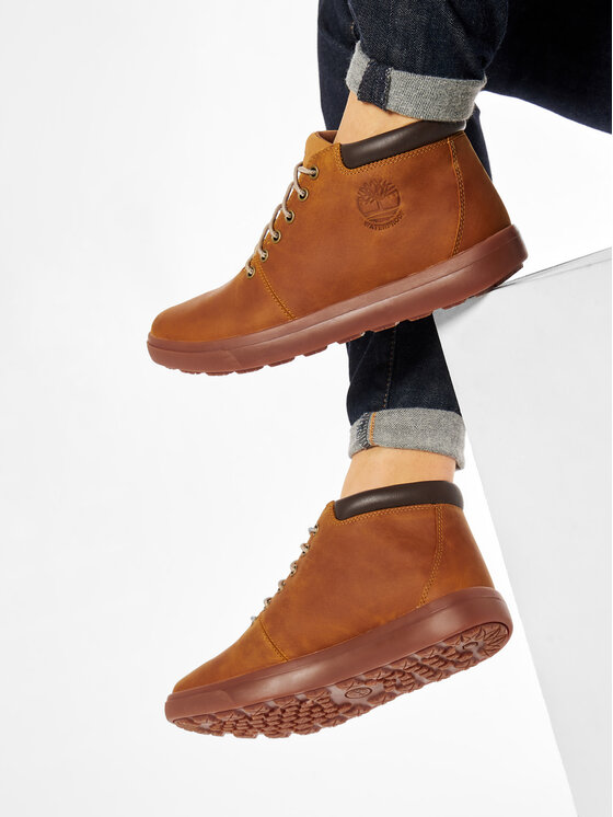 Timberland Timberland Schnürschuhe Ashwood Park Wp TB0A2DSC231 Braun