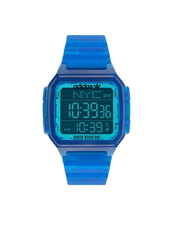 adidas Originals Orologio Street Digital One GMT AOST22047 Blu | Modivo.it