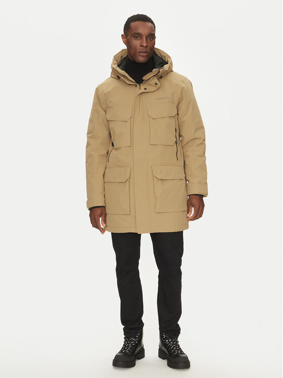 Didriksons Didriksons Giubbotto invernale Drew 505778 Beige Regular Fit