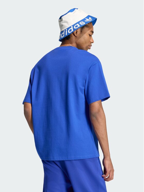 adidas adidas Тишърт 165394 Светлосин Loose Fit