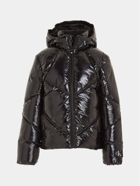 Calvin Klein Jeans Calvin Klein Jeans Geacă de iarnă IG0IG02237 Negru Regular Fit