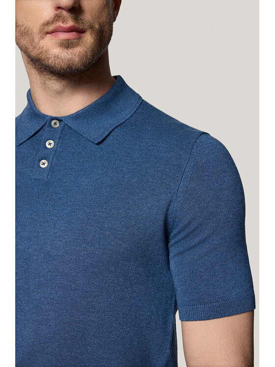 Próchnik Próchnik Polo PM7 PO073125000057 Niebieski Regular Fit