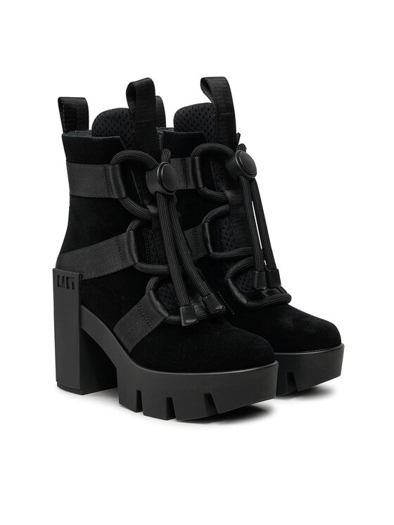 United Nude United Nude Šnurovacia obuv Grip Nomad Mid II 107640157 Čierna
