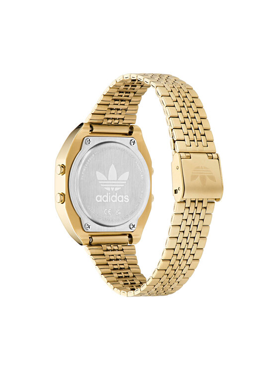 adidas Zegarek Digital Two AOST24559 Złoty