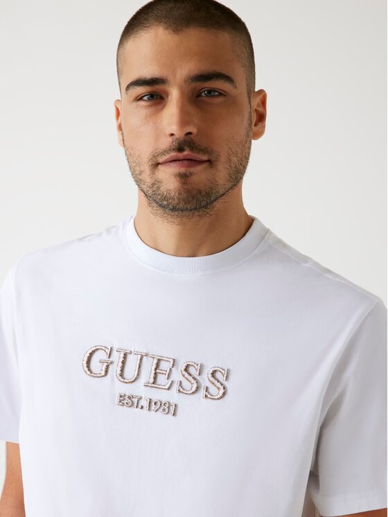 Guess Guess T-särk M5BI09 K8FQ4 Valge Regular Fit
