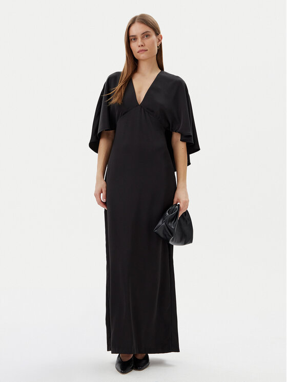 LOLA CASADEMUNT LOLA CASADEMUNT Rochie de seară MS2516014 Negru Slim Fit