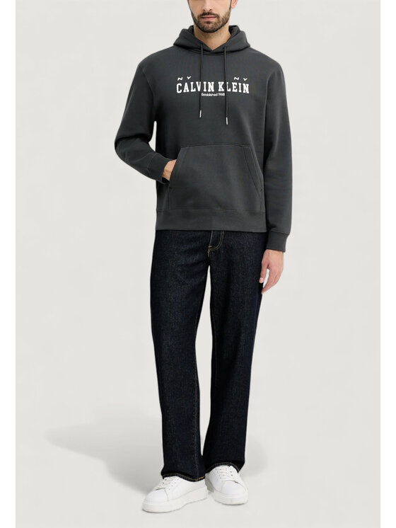 Calvin Klein Jeans Calvin Klein Jeans Μπλούζα LV04RE251G Γκρι Casual Fit